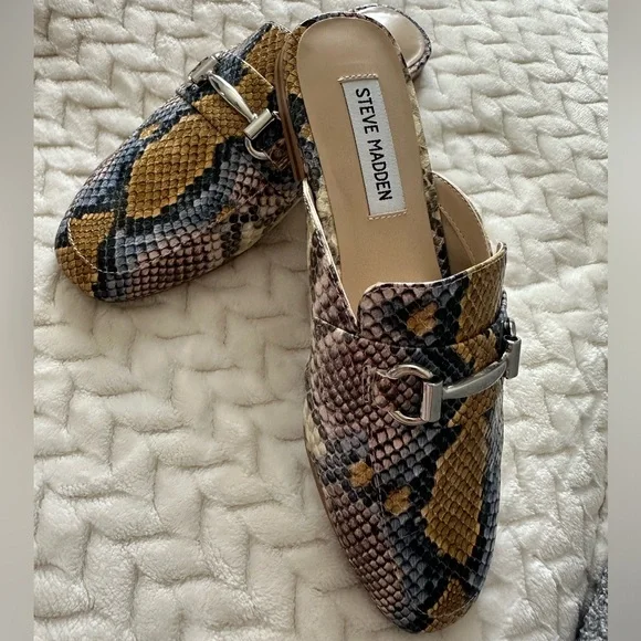 Steve Madden | Mules | Kori Multi Snake Size: 6.5 - Picture 10 of 13